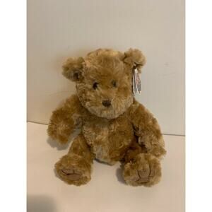 Chelsea Teddy Bear Company Bear Brown Plush Traditional Tags Soft Stuffed 10"